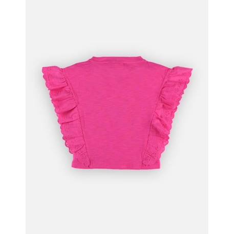 Blouse découpe asymétrique ROSE 4 - vertbaudet enfant 