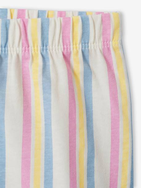 Pyjashort fille 'Meilleure Sister' jaune pastel 8 - vertbaudet enfant 