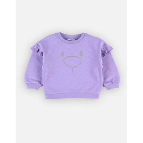 Sweat Nouky en molleton BLANC 2 - vertbaudet enfant 