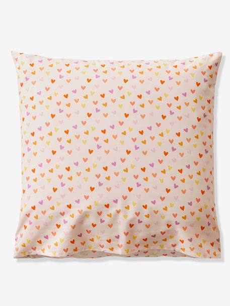 Parure housse de couette + taie d'oreiller essentiels enfant avec coton recyclé POP FLOWER multicolore 5 - vertbaudet enfant 