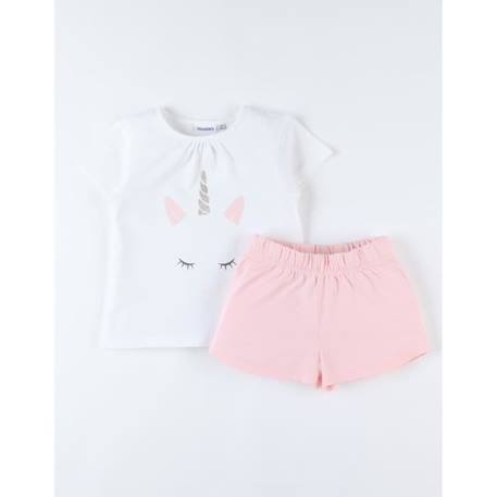 Pyjama 2 pièces licorne en jersey ROSE 3 - vertbaudet enfant 