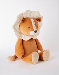 Jouet-Premier âge-Peluches-Peluche Babou en Veloudoux® - NOUKIE'S - Lion - Mixte - Marron - 1 mois - Bébé