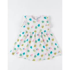 Bébé-Robe, jupe-Robe jersey imprimé fraises