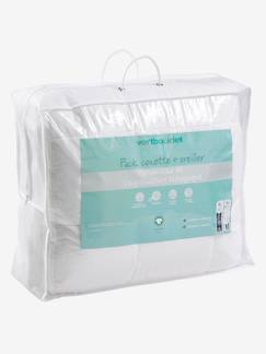 Pack couette légère + oreiller en coton bio* BIO COLLECTION  - vertbaudet enfant