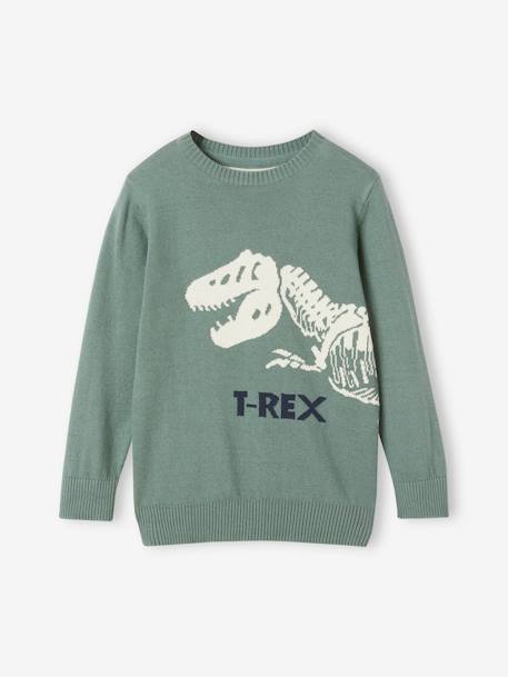 Garçon-Pull, gilet, sweat-Pull ludique dinosaure Garçon