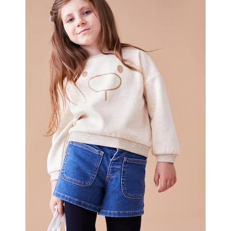 Short en jeans BLEU 1 - vertbaudet enfant 