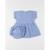 Set robe manches courtes + bloomer rayé BLEU 2 - vertbaudet enfant 