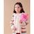 Blouse en coton manches longues boutonnées ROSE 3 - vertbaudet enfant 