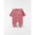 Pyjama 1 pièce en velours broderie lapin ROSE 1 - vertbaudet enfant 