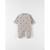 Pyjama 1 pièce imprimé lion en velours BEIGE 2 - vertbaudet enfant 