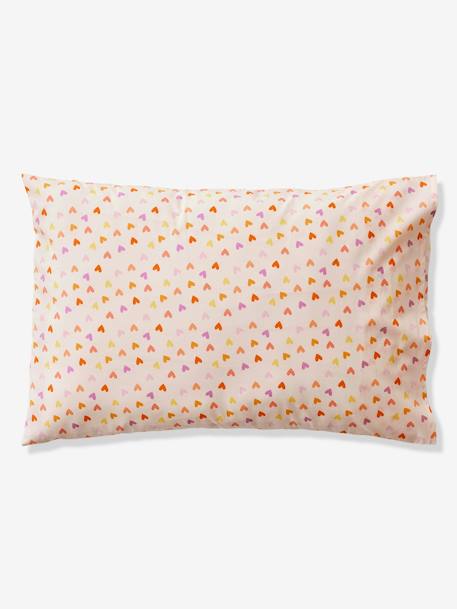 Parure housse de couette + taie d'oreiller essentiels enfant avec coton recyclé POP FLOWER multicolore 7 - vertbaudet enfant 