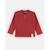 T-shirt henley manches longues ROUGE 1 - vertbaudet enfant 