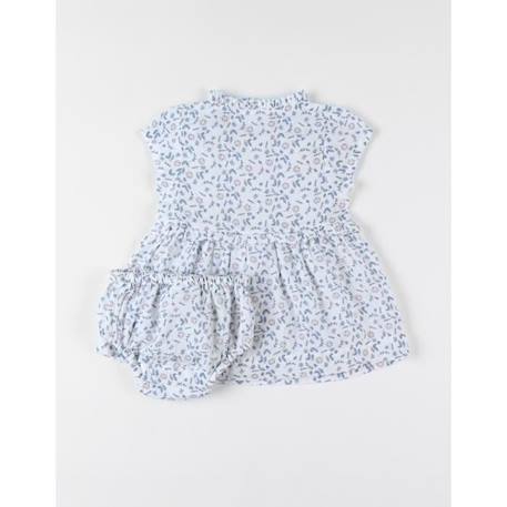 Robe imprimé fleuri BLEU 3 - vertbaudet enfant 