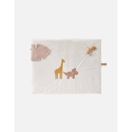 Tapis de jeu et de parc 75 x 95 cm Lina & Joy ROSE 3 - vertbaudet enfant 