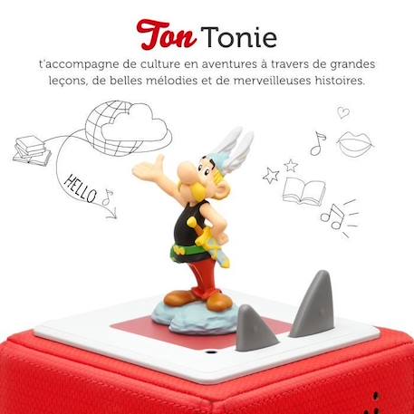 tonies® - Figurine Tonie - Astérix - Astérix Le Gaulois - Figurine Audio pour Toniebox NOIR 3 - vertbaudet enfant 