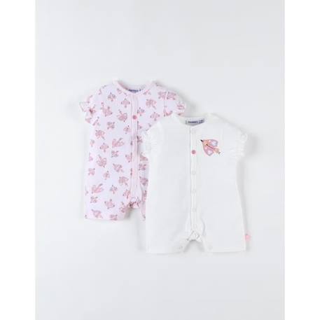 Set de 2 combishorts en jersey ROSE 4 - vertbaudet enfant 