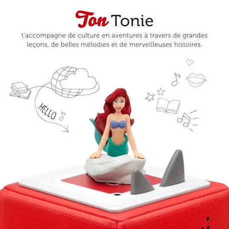 tonies® - Figurine Tonie - Disney - Ariel, La Petite Sirène - Figurine Audio pour Toniebox VERT 3 - vertbaudet enfant 