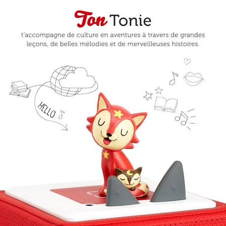tonies® - Figurine Tonie - Mes Comptines Préférées - Pour S'Endormir - Figurine Audio pour Tonieb ROUGE 3 - vertbaudet enfant 