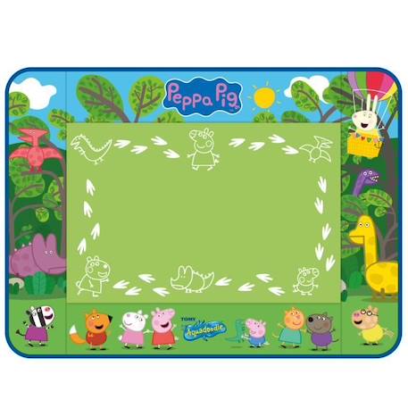 Tapis Aquadoodle - Peppa Pig - Pour dessiner à l'eau sans tache BLANC 1 - vertbaudet enfant 