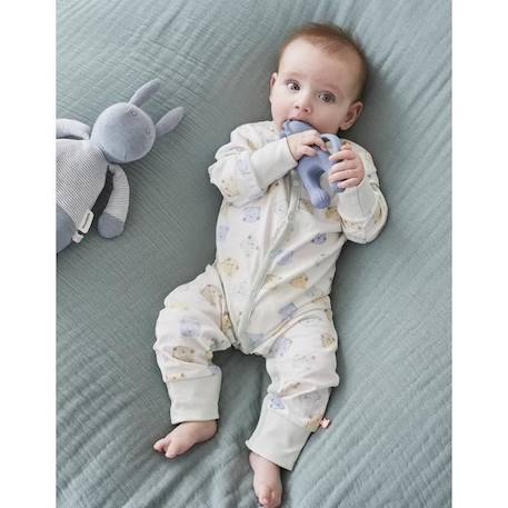 Pyjama combi longue évolutif en coton bio  - vertbaudet enfant