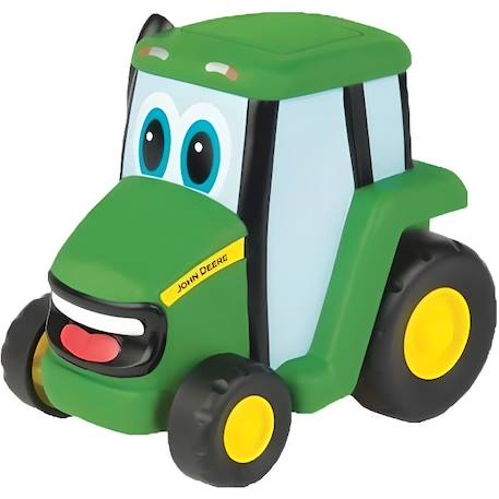 Tracteur Pousse Roule Johnny le tout premier tracteur des enfants John Deere pour garçon à partir de 18 mois VERT 1 - vertbaudet enfant 