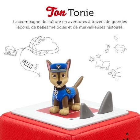 tonies® - Figurine Tonie - La Pat' Patrouille - Chase - Figurine Audio pour Toniebox BLEU 3 - vertbaudet enfant 