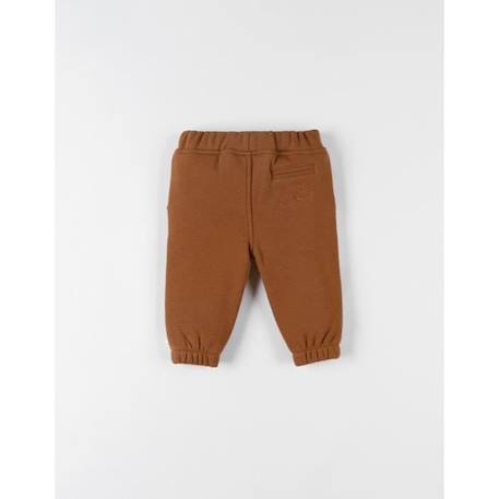 Pantalon jogging en Pulloloudoux® MARRON 4 - vertbaudet enfant 