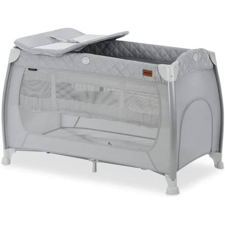 Hauck - Baby Center Play N Relax Center matelassé gris GRIS 1 - vertbaudet enfant 