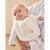 Set de 3 bavoirs mousseline de coton BIO BLANC 1 - vertbaudet enfant 