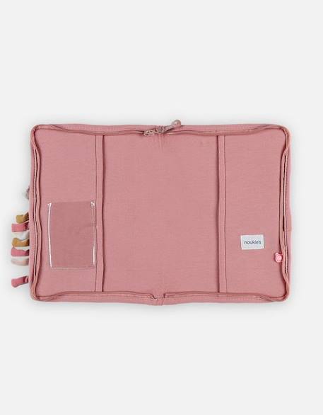 Protège carnet de santé Veloudoux® Lina & Joy ROSE 4 - vertbaudet enfant 