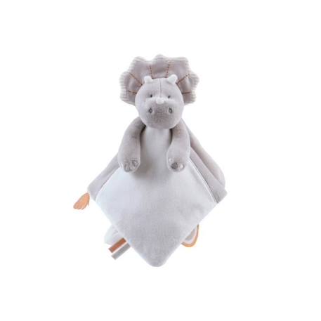 Doudou - NOUKIE'S - Ops - Tricératops doux pour nouveau-nés BLANC 4 - vertbaudet enfant 