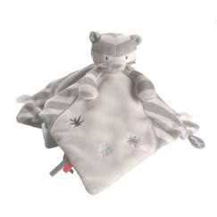 -Doudou en Veloudoux® Anna & Milo écru/gris