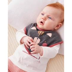 Set de 2 bavoirs bandana en coton  - vertbaudet enfant