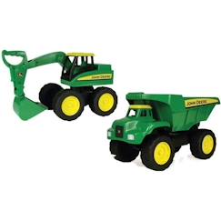 Jouet-Pelleteuse Maxi JOHN DEERE - Bras de pelle mobile - Garçon - Extérieur - TOMY