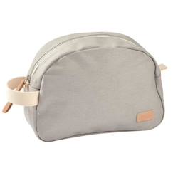 BEABA, Trousse de toilette bébé canvas gris perle  - vertbaudet enfant