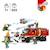 LEGO® City 60374 Le Camion d’Intervention des Pompiers, Jouet avec Drones Modernes, et Figurines BLANC 3 - vertbaudet enfant 