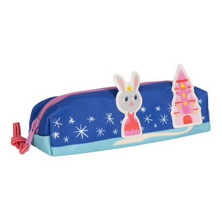 Trousse Princesse Lapin - Draeger Paris - Petite - Multicolore - Bleu - Polyester recyclé BLEU 2 - vertbaudet enfant 