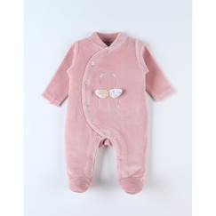 Pyjama Dors-bien velours Lina & Joy  - vertbaudet enfant