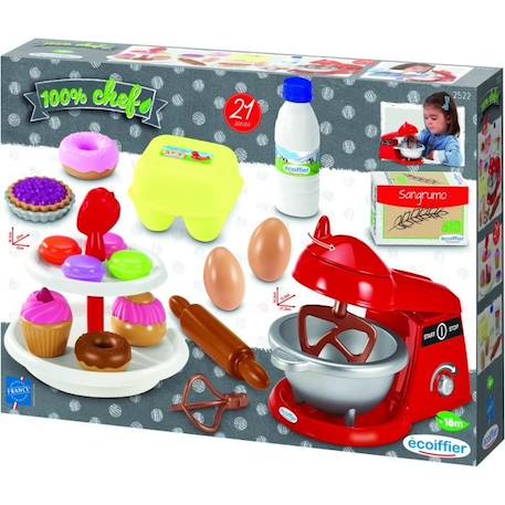 Coffret Patisseries - Ecoiffier - Dès 18 mois BLANC 1 - vertbaudet enfant 