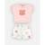 Set t-shirt + short en coton BIO ROSE 3 - vertbaudet enfant 