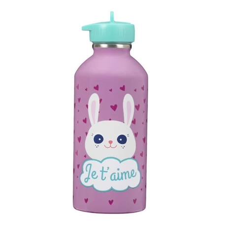 Fille-Accessoires-Gourde Inox Enfant - Je T'aime - Draeger Paris