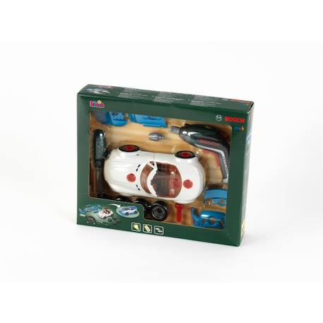 KLEIN - Set de tuning Bosch avec visseuse électronique Ixolino II BLANC 4 - vertbaudet enfant 