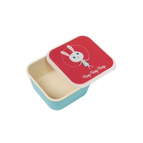 Draeger la carterie - Boîte à goûter PETIT LAPIN - Multicolore ROUGE 3 - vertbaudet enfant 