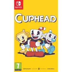 Jouet-Jeux vidéos et jeux d'arcade-Cuphead Physical Edition Jeu Switch