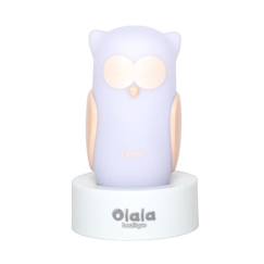 -Veilleuse Chouette Côme de Olala® - Veilleuse de nuit pour décoration chambre bébé [ Veilleuse enfant rechargeable ]