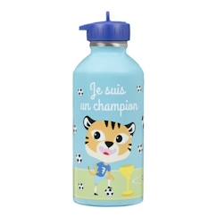 -Gourde Inox Enfant - Je Suis Un Champion - Draeger Paris