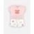 Set t-shirt + short en coton BIO ROSE 4 - vertbaudet enfant 