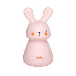 -Veilleuse bebe fille couleur rose «Lois» de Olala® - Veilleuse de nuit motif lapin lumière led lampe de nuit [Veilleuse enfant led]