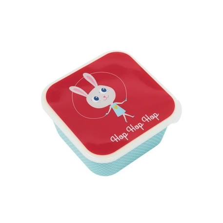 Garçon-Accessoires-Draeger la carterie - Boîte à goûter PETIT LAPIN - Multicolore