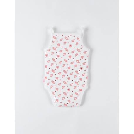 Body bretelles en coton bio ROSE 4 - vertbaudet enfant 